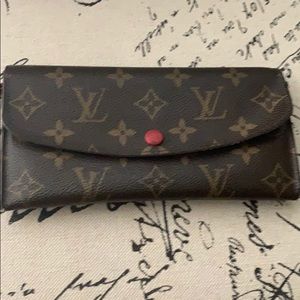 Louis Vuitton Emilie Monogram Rouge wallet